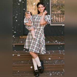 ‼️SAVE $55+‼️Ivy City Co. Molly Plaid Flare Dress Size XXS NWT - Christmas
